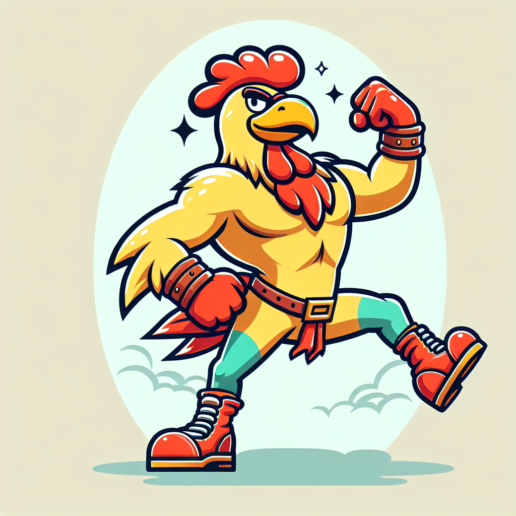 Community fanart of Chicken Road 2