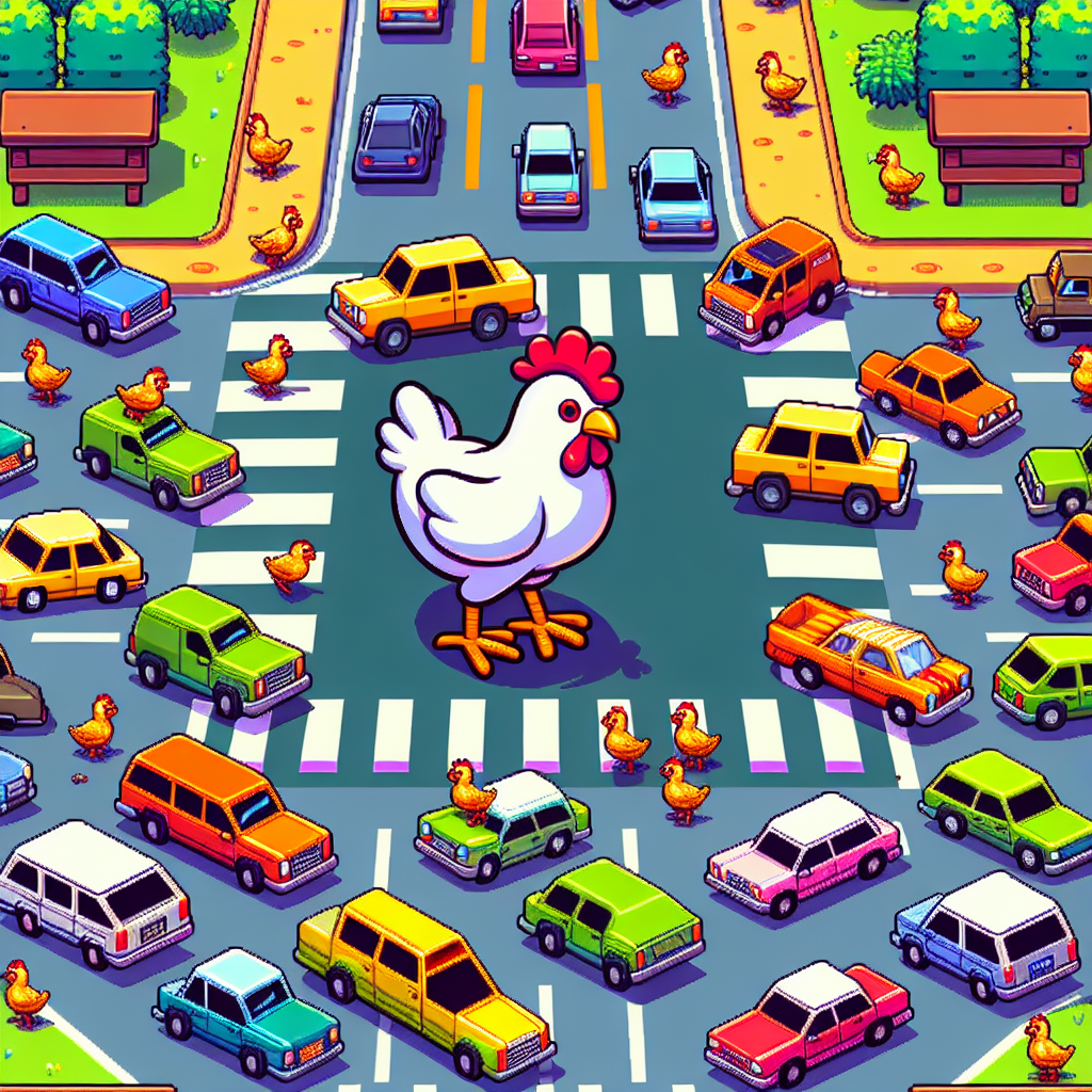 Zrzut ekranu z gry Chicken Road 2